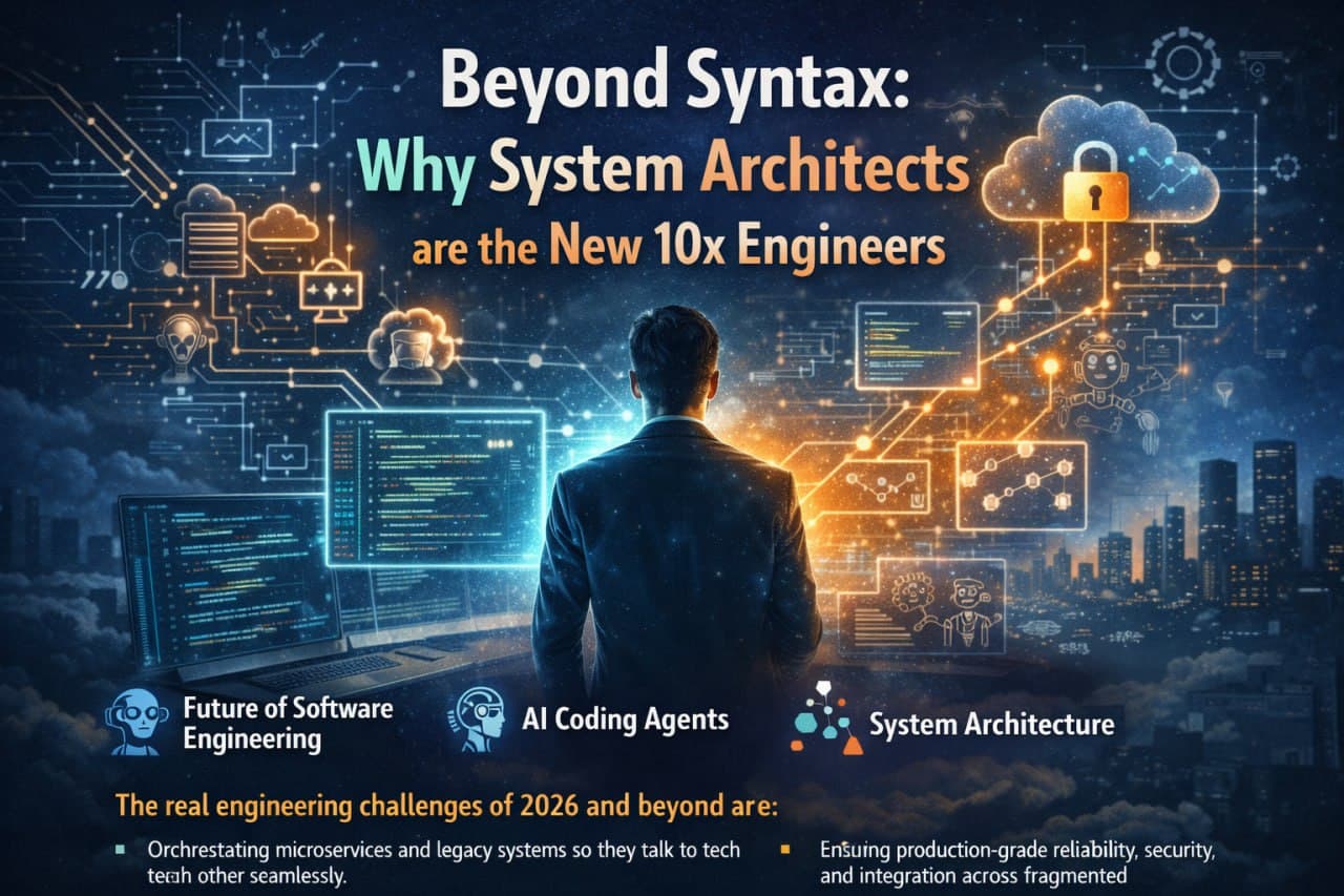 Sözdiziminin Ötesinde: Sistem Mimarları Neden Yeni 10x Mühendisler?